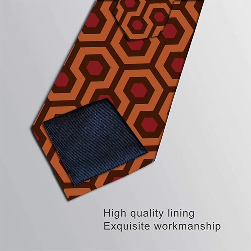 Fashion Skull Punk Men\'s Necktie Accessories High-quality 8CM Suit Wedding Party Tie Funny Happy Casual Geometry Necktie Men