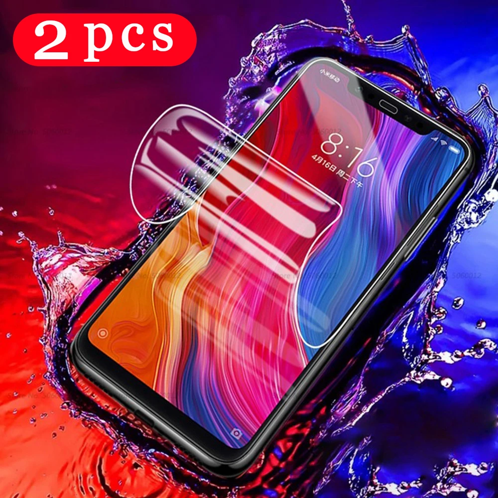 

2 шт., Гидрогелевая Защитная пленка для xiaomi mi 6x6