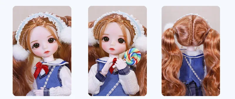 DBS DREAM FAIRY Doll 1/6 BJD Name by Magic Angel Mechanical Joint Body With Makeup Including Scalp Eyes Clothes Girls SD