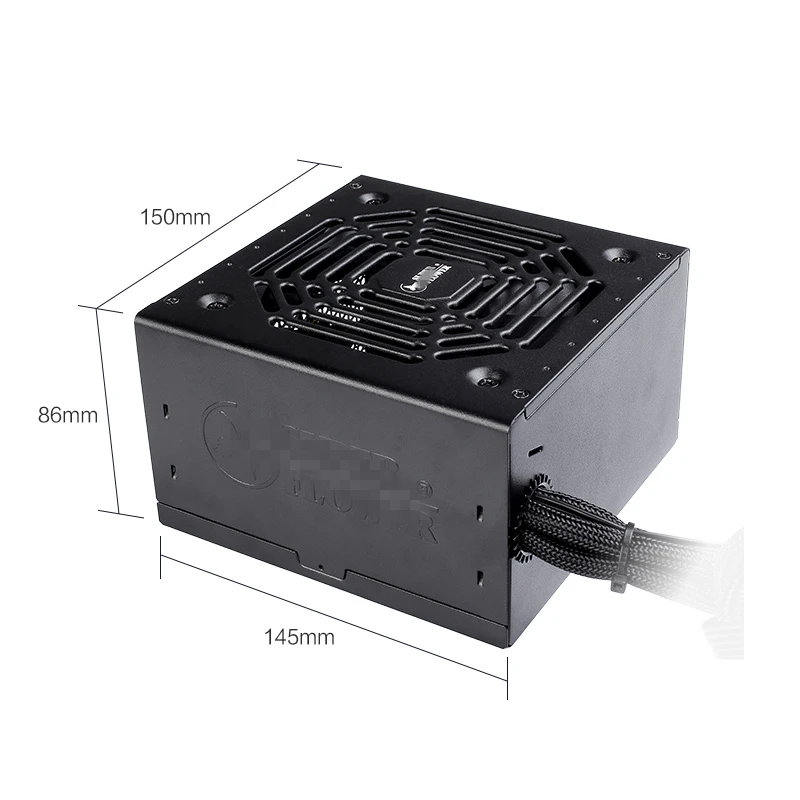 Блок питания для Super Flower 80plus Bronze 1660Ti, бесшумный источник питания, номинальная мощность 550 Вт, пиковая мощность 650 Вт, блок питания BRONZE KING 550 Вт