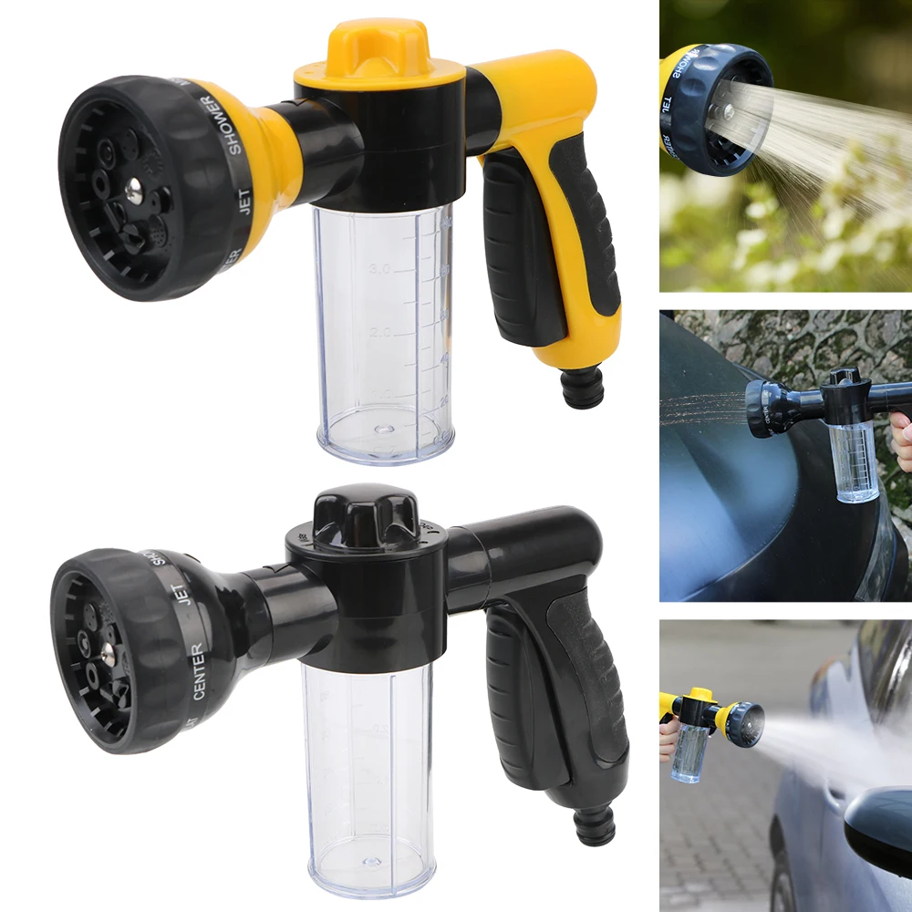 

8 Pattern Car Foam Washer Nozzle Jet High Pressure Gun Sprayer Lance Clean Wash Tool Motorcycle Automotive Accessories Universal