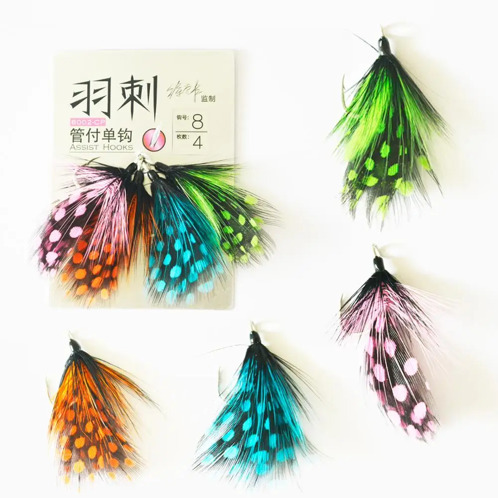2020 New Jigging Spoon Assist Hook 8001 8002 Sharp Bait Lure Replace Extra Trout Hooks Fishing Tackle Accessories | Спорт и