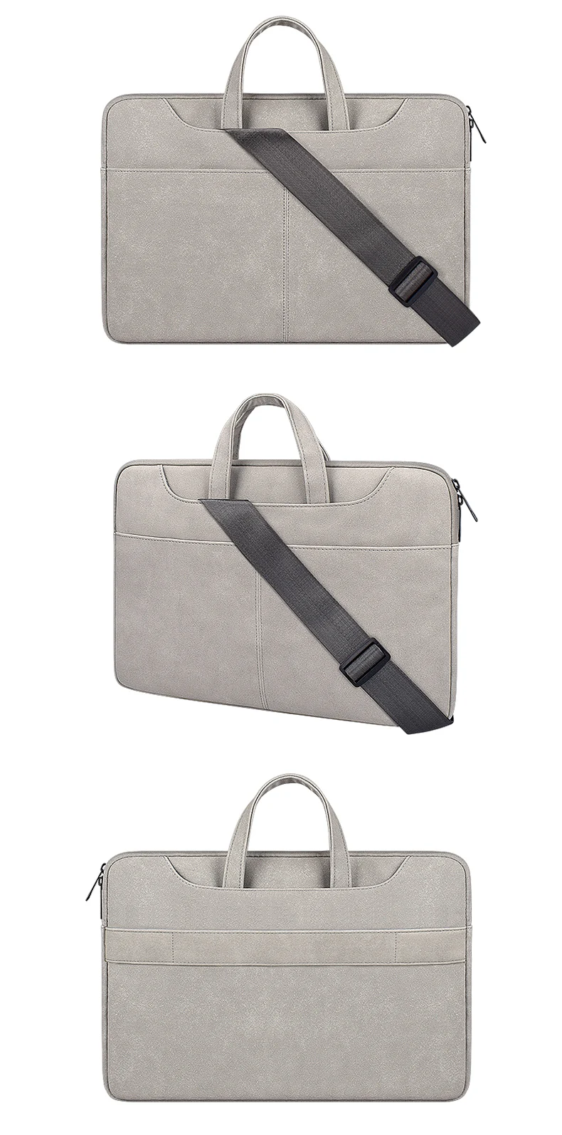 Сумка на плечо из искусственной кожи для ноутбука, сумка для ноутбука Macbook Pro, 15 дюймов, портфель для ноутбука Retina, сумка для переноски Air, 13 дюймов