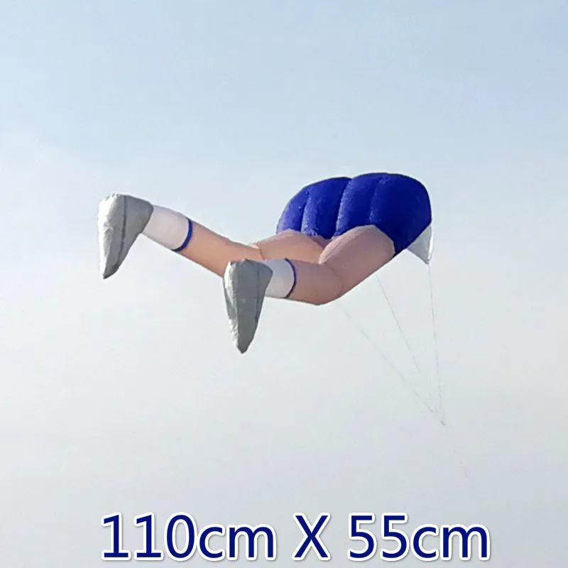 Спортивный 3D воздушный змей новый мягкий размер 110 см X 55 гигантский детский