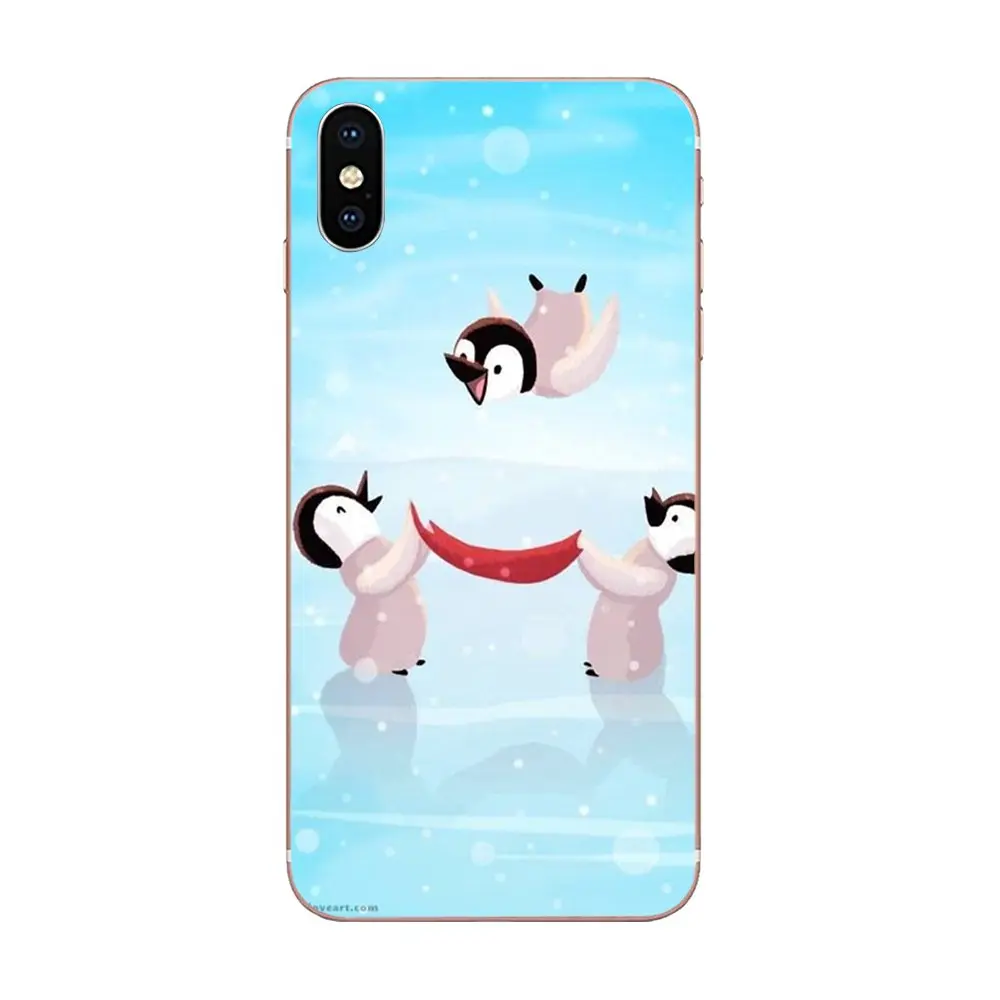 Soft TPU Cell Case Arctic Penguins For Huawei Honor Mate 7 7A 8 9 10 20 V8 V9 V10 G Lite Play Mini Pro P Smart - Цвет: as picture