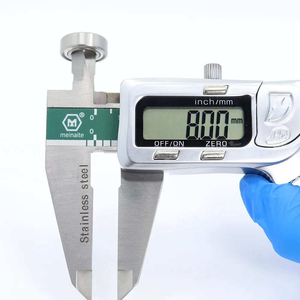 S688ZZ подшипник 8*16*5 мм (10 шт.) ABEC 1 440C ролик из нержавеющей стали S688Z S688 Z ZZ шариковые