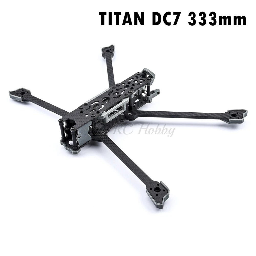 TITAN DC5 V1.4 HD 222 мм/DC7 DC7 333 мм 7 дюймов 5 Arm Комплект из углеродного волокна для рамы FPV RC