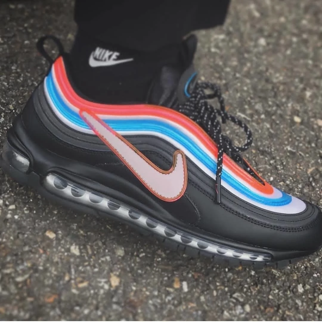 Nike Air Max 97 мужские кроссовки удобные с воздушной подушкой для спорта на открытом воздухе кроссовки мужские# AV1165-001