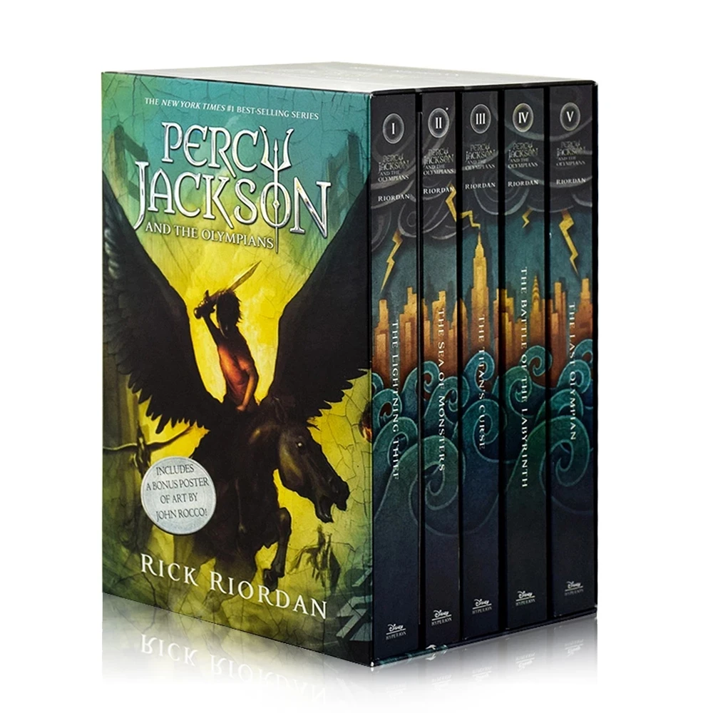 5-libri-set-percy-jackson-e-gli-olimpiadi-libri-di-romanzo-originali-inglesi-set-di-libri-illustrati-in-inglese-per-bambini