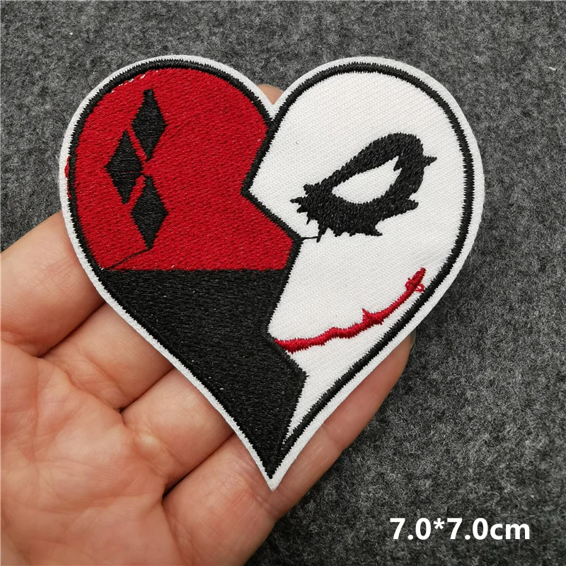 Blumen Anime Stickerei Patches Katze Schlange Kleidung Patch Aufkleber Nähen auf Streifen Abzeichen Punk Hippie Patches auf Kleidung Applique – Detail 2
