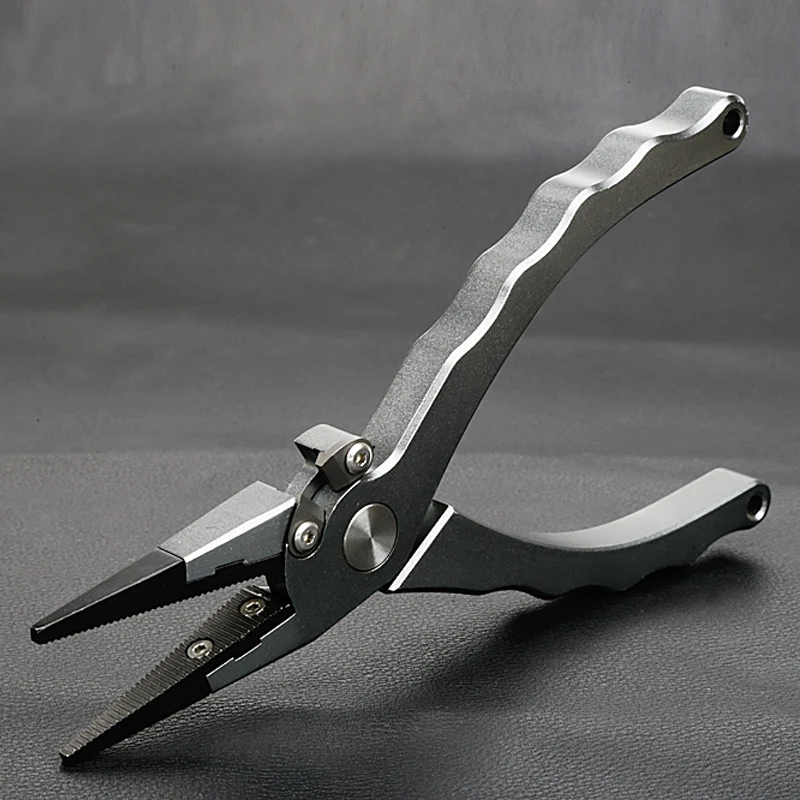 Fishing Pliers Scissors Line Cutter Braid Cutter Aluminum Hook Remover Clamp Fish Use Tongs Fishing Accessories