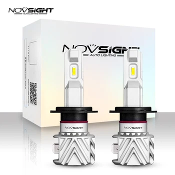 

NOVSIGHT H1 H11 H4 Led Headlight H7 LED Bulbs 9005 HB3 9006 HB4 Auto Headlamp 10000LM 6000K 50W 12V Car Led Fog Light