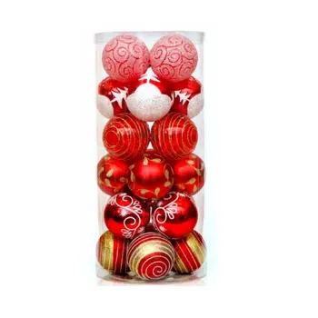 

Christmas Shining Balls Painted Balls Packages Christmas Decoration Supplies Christmas Tree Decoration Balls
