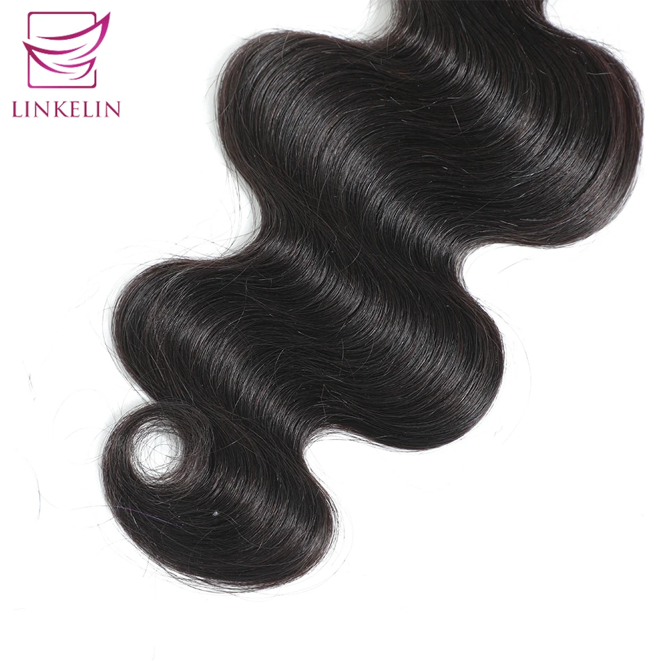 LINKELIN HAIR Mongolian Hair Weave Bundle Body Wave Human Hair Bundles Can order 100% Remy Hair Extensions Can Buy 1/3/4 Bundles