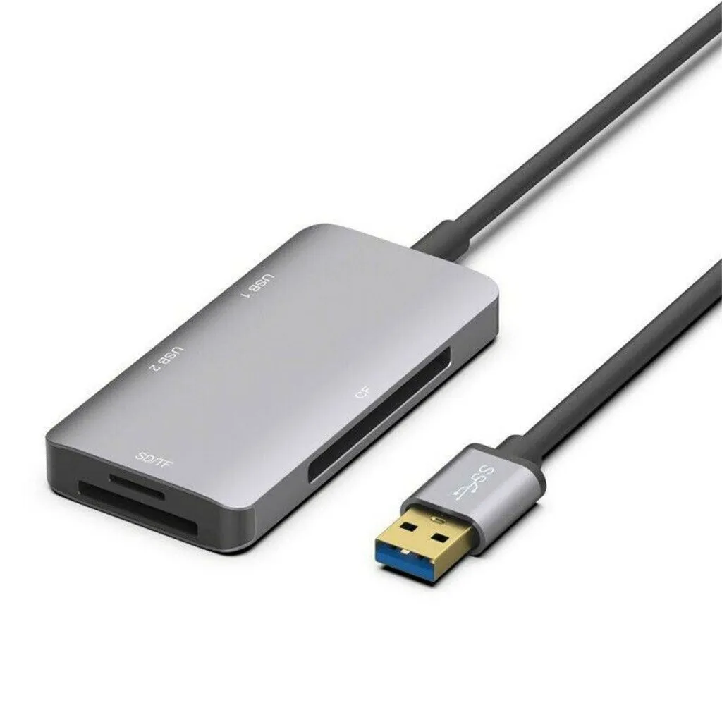 Ouhaobin 6 в 1 type-C концентратор USB 3,0 для ПК USB-C адаптер с HDMI 4 к видео PD чтение SD/TF 3,0 Карты USB порт