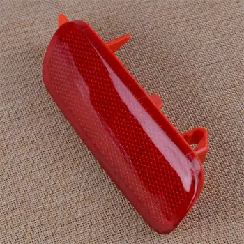 

DWCX 33555-S9A-003 Red Plastic Left Rear Bumper Reflector Light Lamp Fit for Honda CRV CR-V 2002 2003 2004