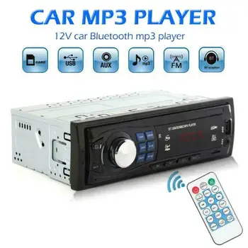 

1Pcs Car Radio Stereo MP3 Player In-Dash Bluetooth FM Car Stereo Audio USB AUX Head Unit Input Receiver SD USB MP3 Radio Player