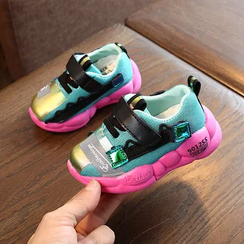

New Arrival Boys Girls Sneakers Sport Shoes Light Female Male Shoes Children Run Shoes Kids Breathable Toddler Sneakers