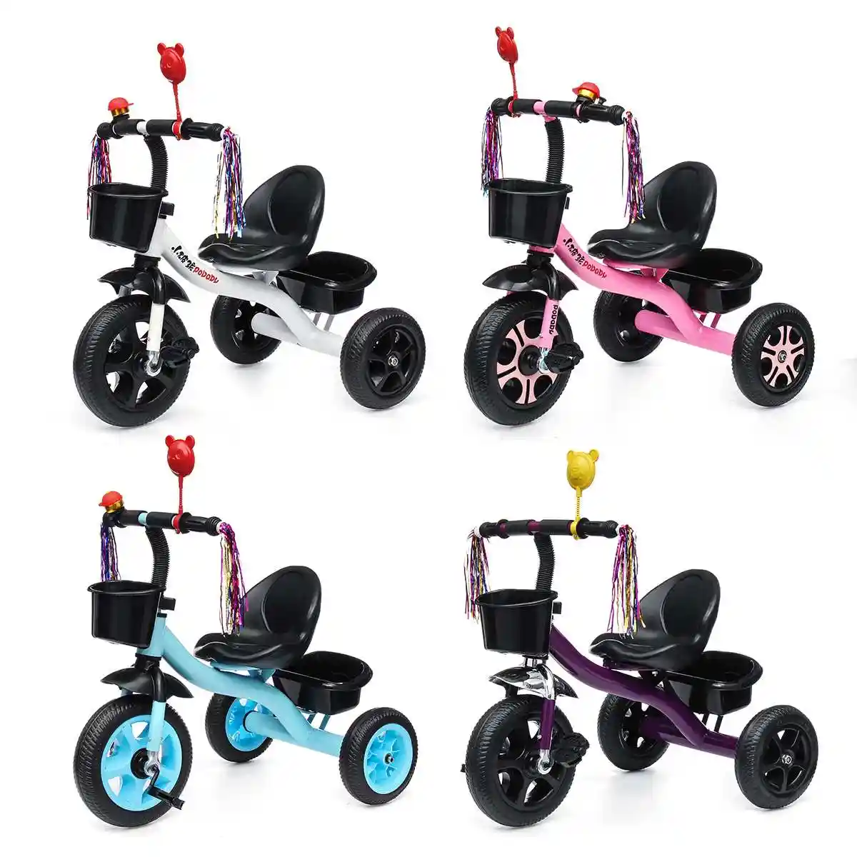 wheels on tricycle