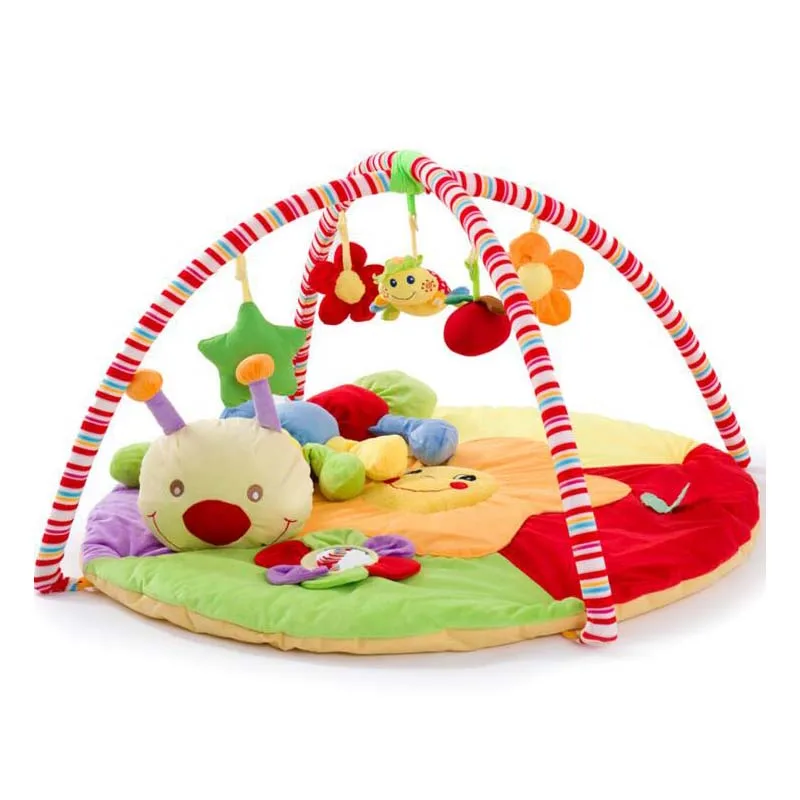 

Super Soft Caterpillar Baby Game Blanket Game Pad Crawling Mat Crawling Blanket Puzzle Toy Fitness Rack Activity Mat Toy Mat