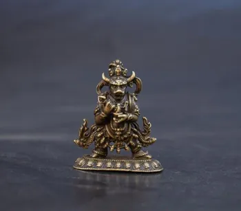 

China's brass tauren King kong small statue