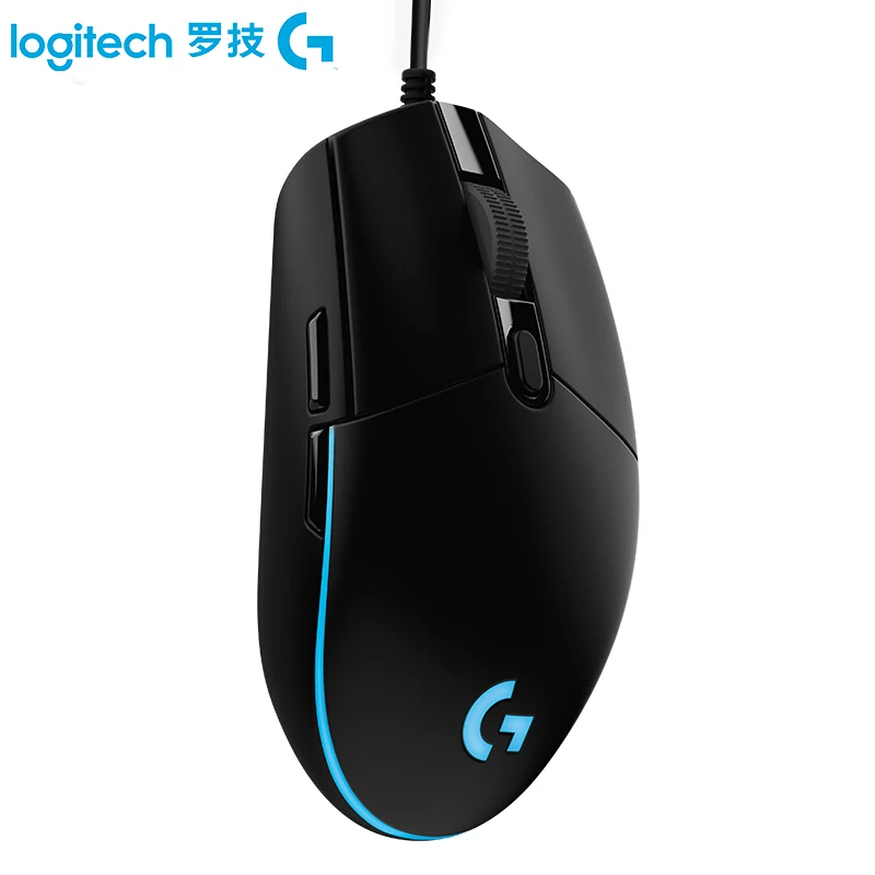 Logitech Original G102 Prodigy игровая мышь с 8000DPI LIGHTSYNC RGB 10M клик программируемая для всех