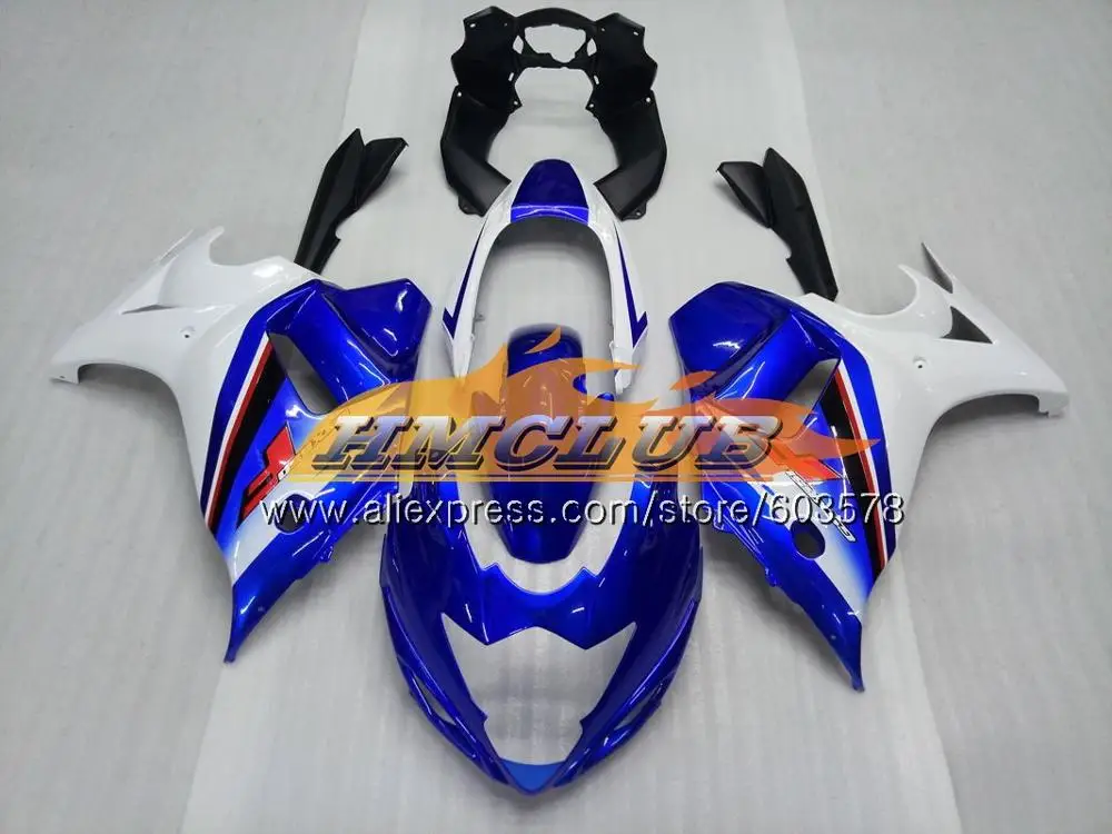 GSX650F для Suzuki Katana GSXF 650 08 09, 10, 11, 12, 13, 14, сине-белые 14CL. 80 GSXF650 2008 2009 2010 2011 2012 2013 обтекатель - Цвет: No. 3