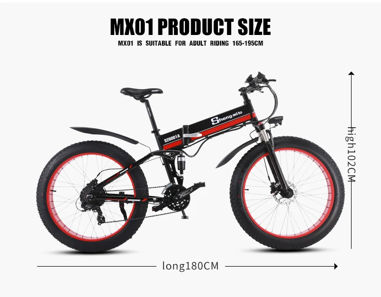 Best Electric bicycle 1000W Electric Beach Bike 4.0 Fat Tire Electric Bike  48V Mens Mountain Bike Snow E-bike 26inch Bicycle 24