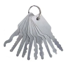 Kit-Accessories Open-Repair-Tool Jiggler-Keys Unlock-Lock Car Car-Stainless Dual-Sided