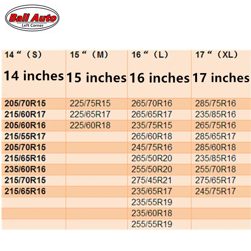 14 &quot15&quot 16 &quot17&quot дюймов 4WD 4x4 ПВХ кожа запасное колесо покрышки чехол сумка