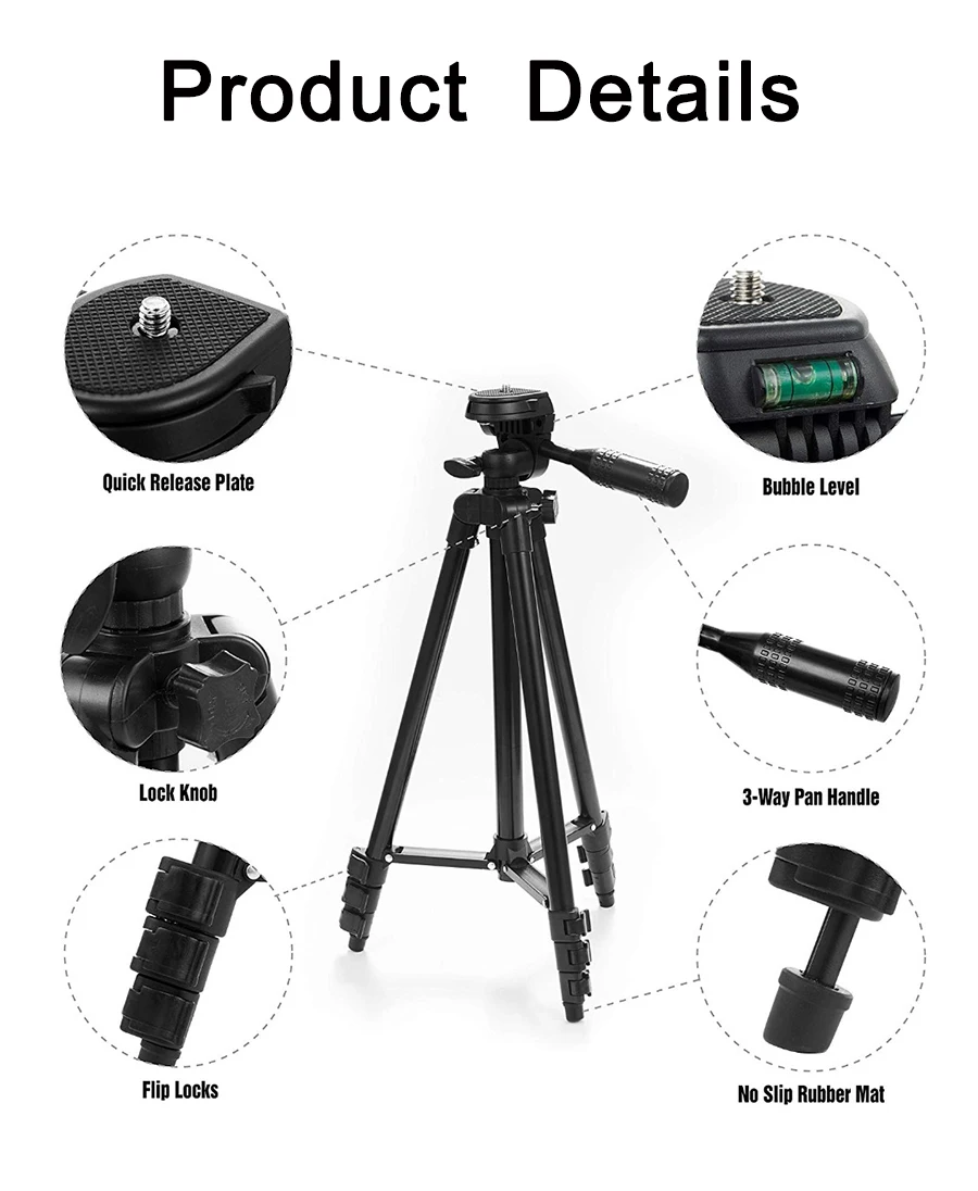 vlogging kits com luz de preenchimento vídeo