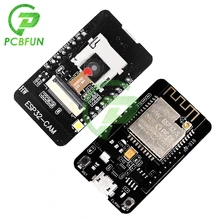 ESP32-CAM-CH340 Esp32 Cam zintegrowany CH340 WIFI rozbudowanie o funkcję Bluetooth pokładzie OV2640 moduł kamery MICRO USB do portu szeregowego DC 5V