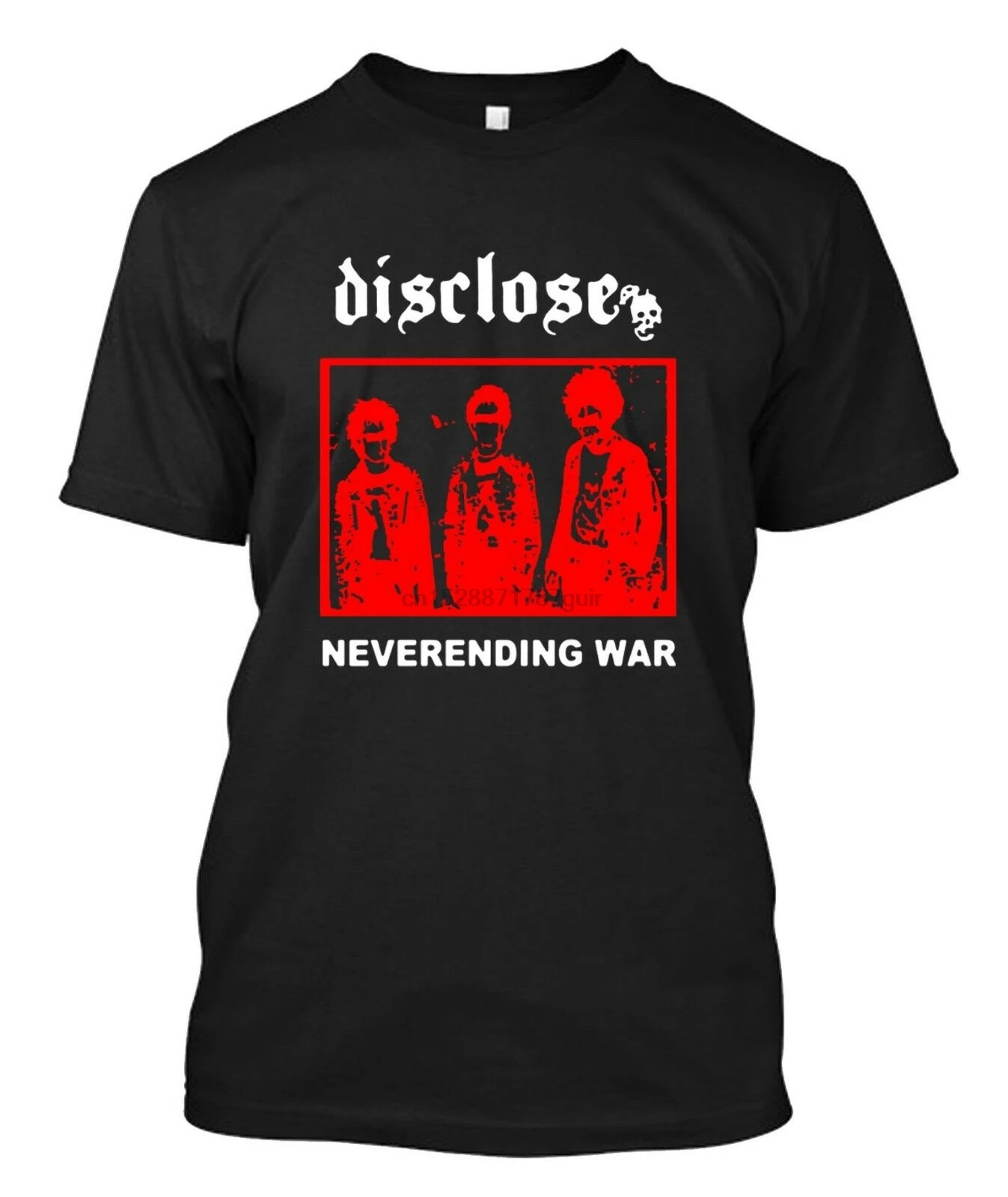 

War red Discharge Frigora D-Clone Framtid DISCLOSE - custom t-shirt tee