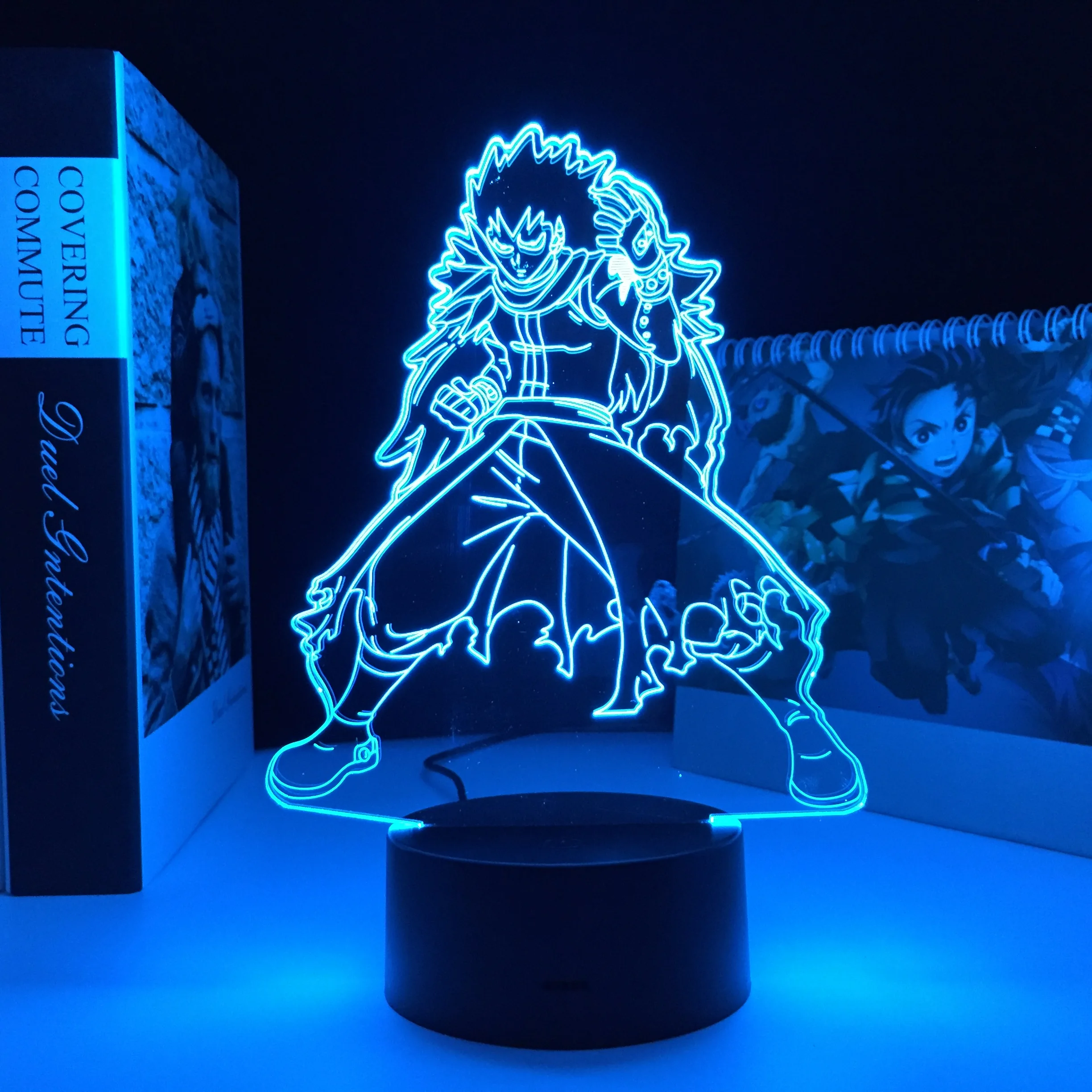 Светодиодный ночник Gajeel Redfox для спальни украшение на день рождения