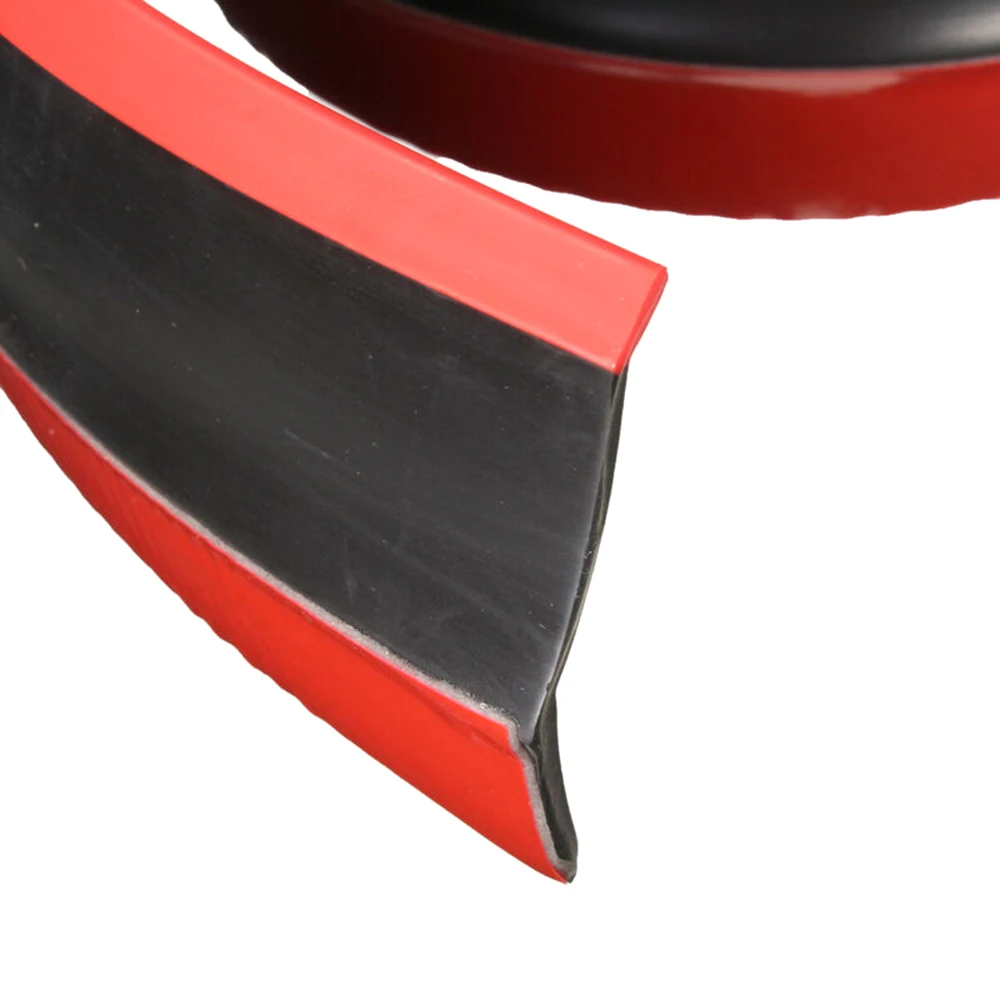 Universal Car Accessories Rubber Bumper Protector Lip Car Lip Skirt Protector Front Bumper Rubber Protective Cover
