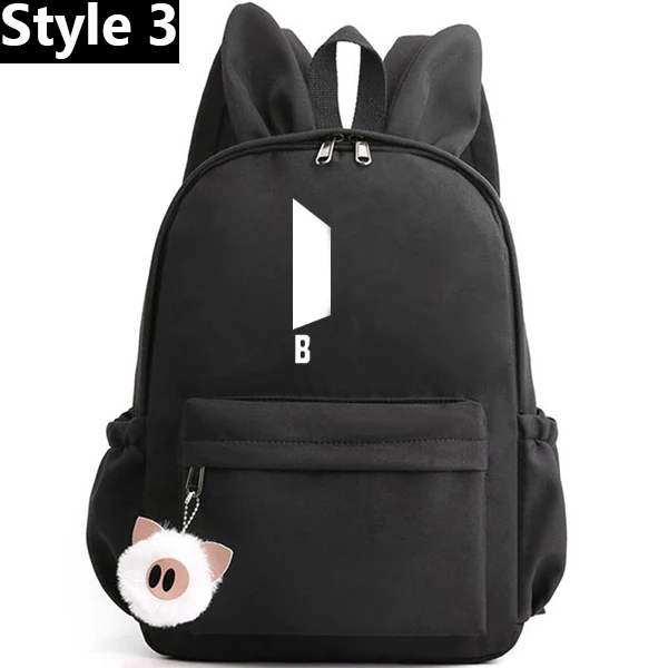 BTS USB Charge Backpacks