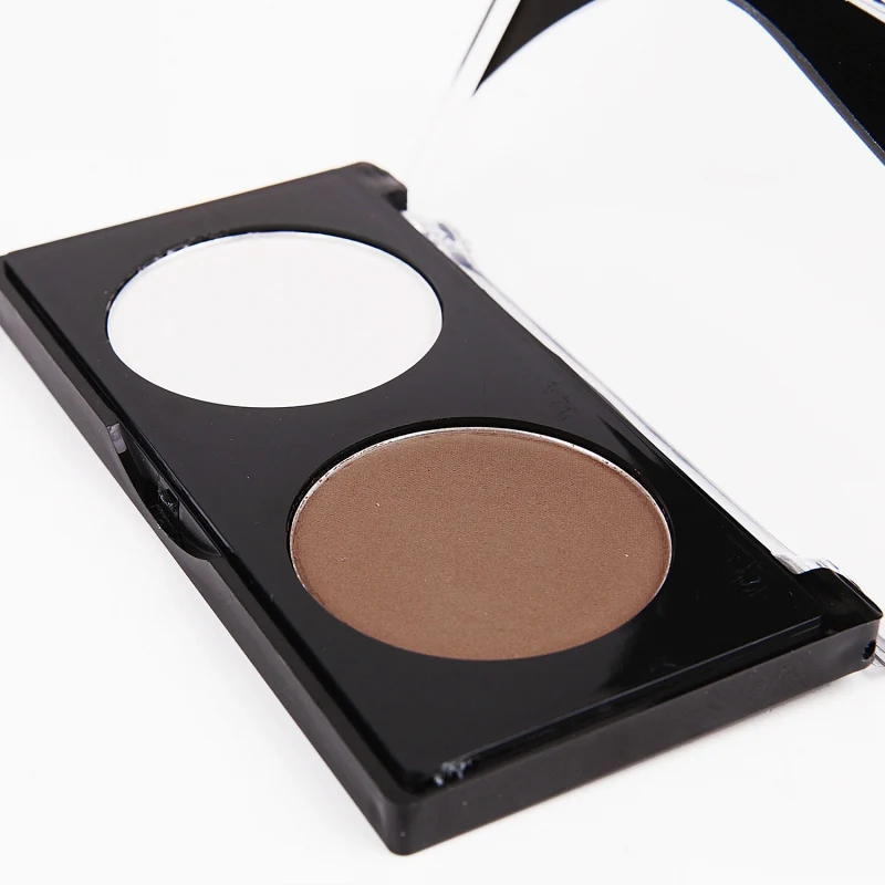 2 цвета Макияж Highlighter порошок бронзатор консилер палитра контур лица макияж отбеливание ярче косметический маркер порошок