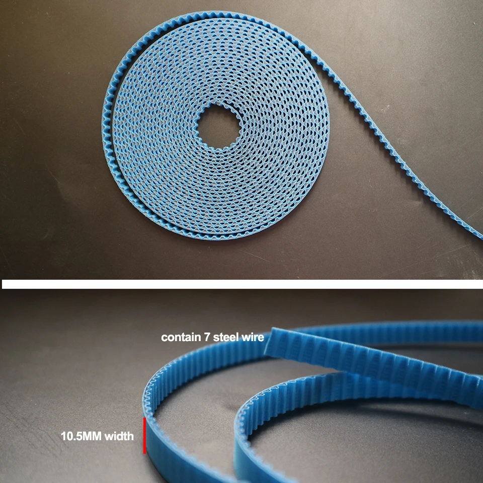 Rubber Belt para Dooya e Somfy Cortina Trilhos de Trilha Acessórios Pólo 105 Milímetros Largura Cortina Elétrica Alta Qualidade