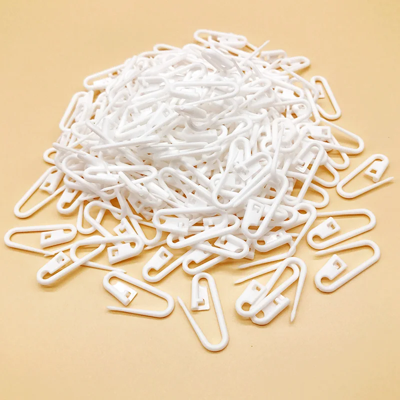 100 шт. пластиковый запирающийся стежок маркер крючком защелка крючок игла зажим