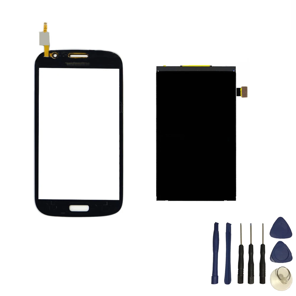 

For Samsung Galaxy Grand Duos i9082 GT-I9082 i9080 GT-I9080 Black / White Touch Screen + LCD Display Monitor Module + Free Tools