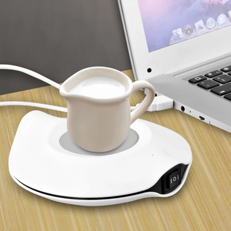 Мини Кофе молока Подставка-нагреватель для кружки каботажное судно USB электрическая чаша грелку каботажное судно для Кофе Чай NC99
