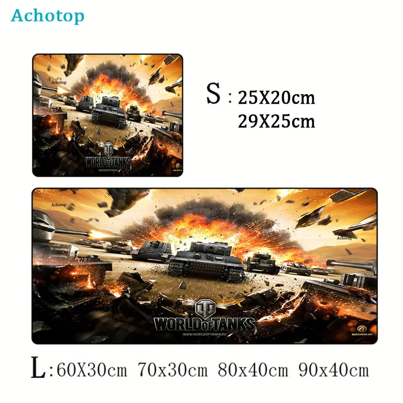 Лучший классный коврик для мыши World of Tanks игровые коврики клавиатуры ПК