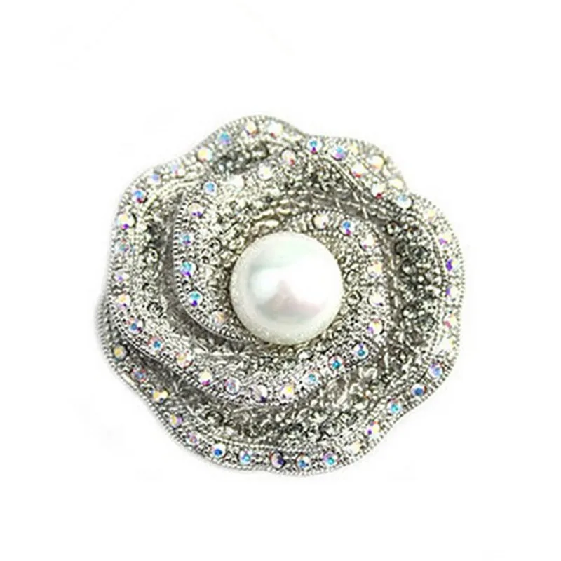 silver brooch