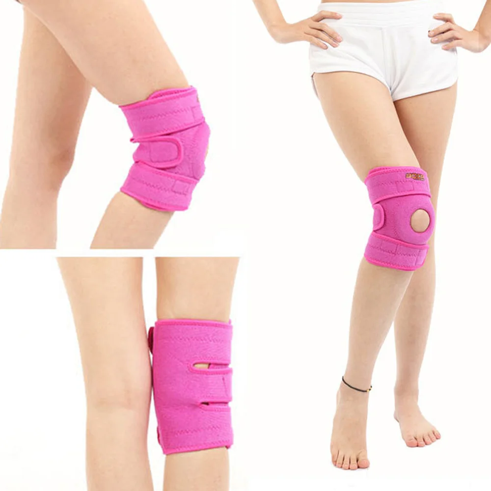 

Adjustable Knee Arthritis Support Brace Guard Stabilizer Strap Wrap Open Patella