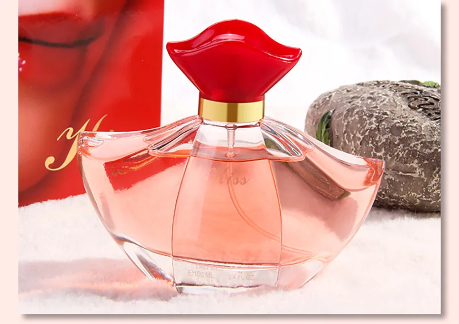 LANBENA, фирменный, парфюмированный, для женщин, 100 мл, распылитель, Parfum Sexy Kiss, долговечный, модный, для девушек, цветок, фрукты, спрей, бутылка