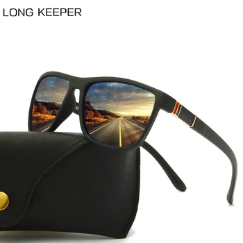 

Brand Design Men's Polarized Sunglasses Men Classic Driving Sun Glasses Vintage Square Sunglass UV400 Shades Gafas de sol hombre