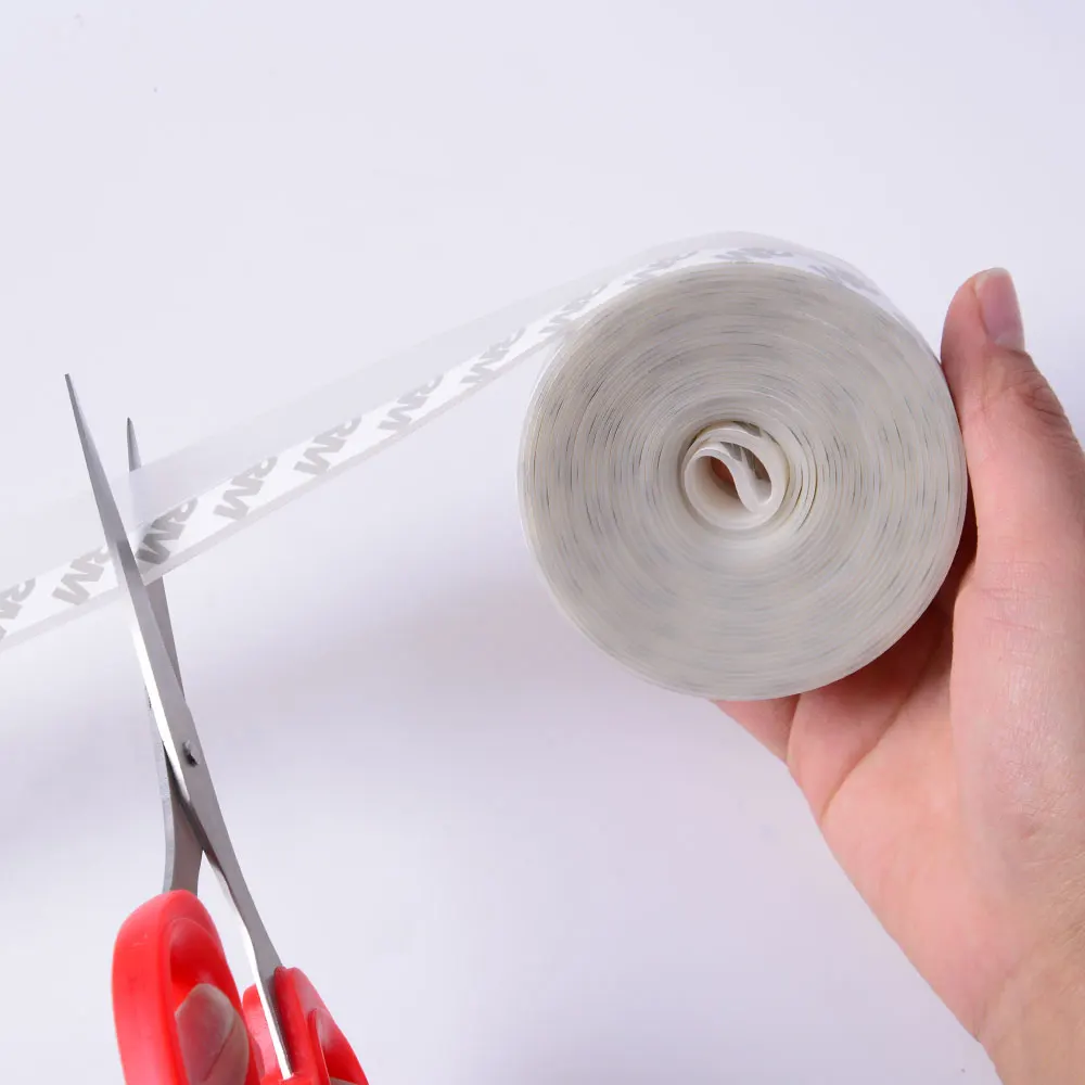 Weatherstrip Door Dustproof Silicone Strip Window Seal Self Adhesive Draught