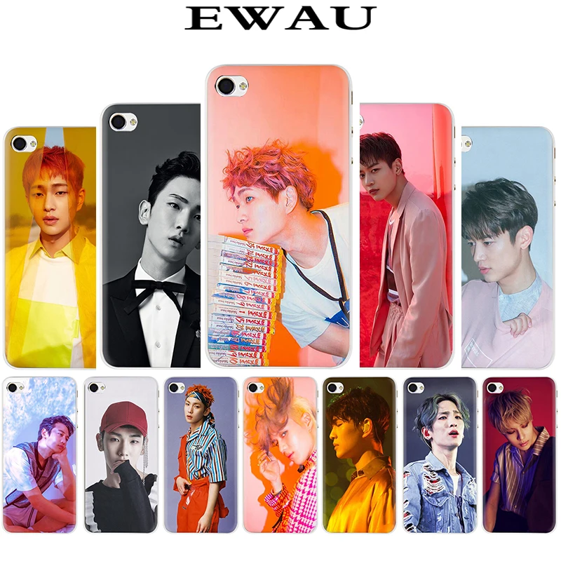 

EWAU Korea Star Jonghyun Key Shinee Kpop Minho Hard Phone Cover Case for iphone 5 5S SE 5C 6 6s Plus 7 8 Plus X XR XS MAX