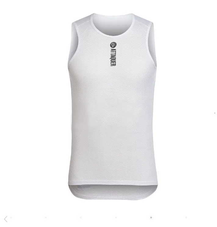 Attaquer Велоспорт базовый слой Сверхлегкая сетчатая ткань отличное дышащее нижнее белье для велоспорта дорожный велосипед рубашка одежда с коротким рукавом