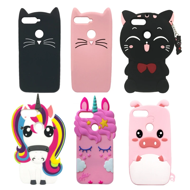 Fractie Op te slaan aanplakbiljet For Huawei Y7 2018 Y7 Prime (2018) 3D Soft Silicone Case Cartoon Unicorn  Cat Phone Back Cover Skin Shell For Huawei Nova 2 Lite|Phone Case & Covers|  - AliExpress
